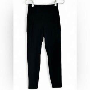 J.Crew Active CloudStretch High-Rise Side Pocket Leggings Black Small